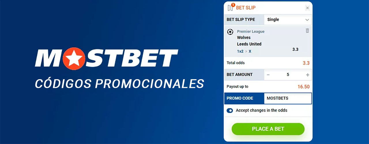 Códigos Promocionales de Mostbet Casino